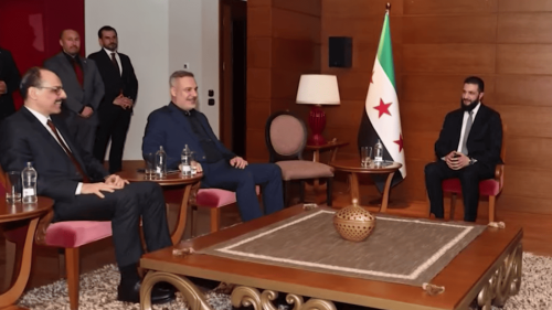 Bakan Fidan, Suriye Cumhurbaşkanı Şara ile Antalya'da görüştü
